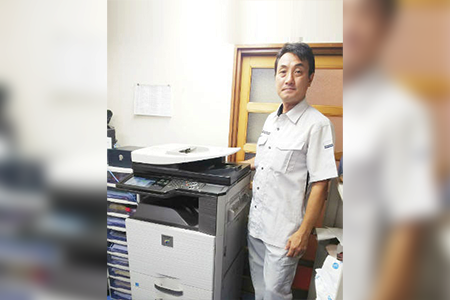 Y社様の複合機納品レポート