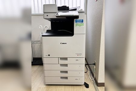 株式会社山翔様の複合機納品レポート