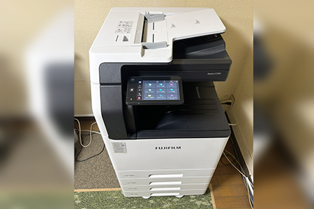 株式会社吉輝様の複合機納品レポート