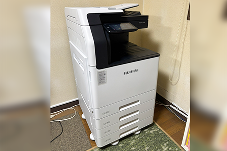 株式会社吉輝様の複合機納品レポート