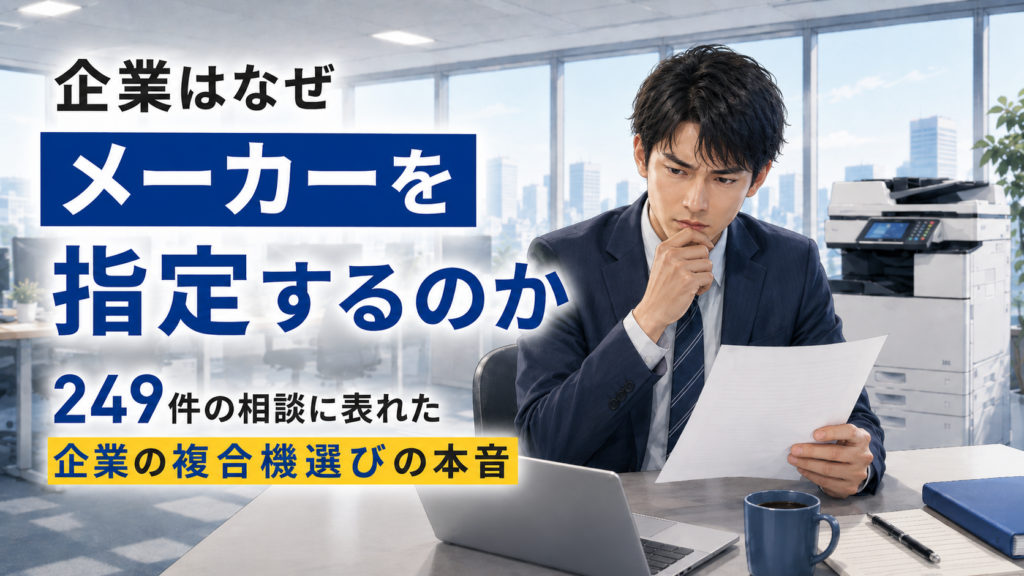 copier-manufacturer-selection